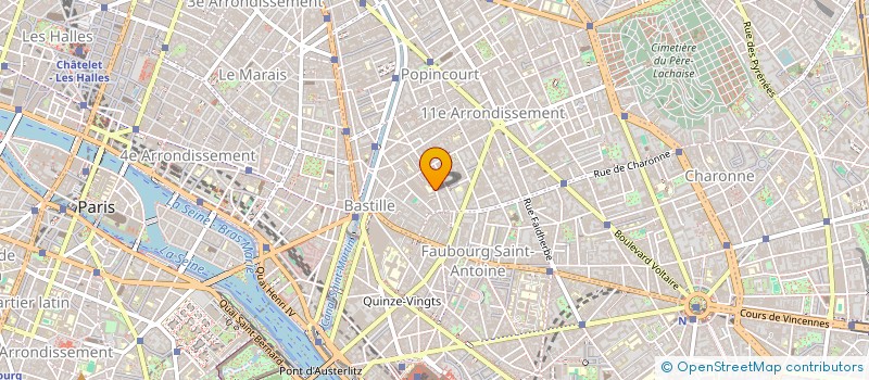 localisation de l'entreprise MADAME LUDIVINE FOUCHER  PARIS