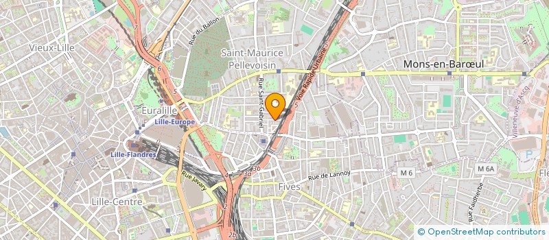 localisation de l'entreprise MADAME LUDIVINE FOURNEAU à LILLE