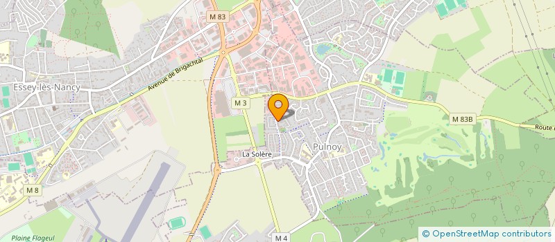 localisation de l'entreprise MADAME LUDIVINE FRANCO  PULNOY