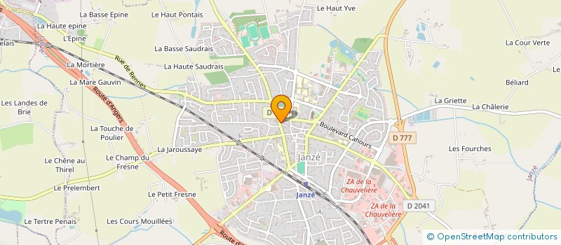 localisation de l'entreprise MADAME LUDIVINE GALISSON  JANZE