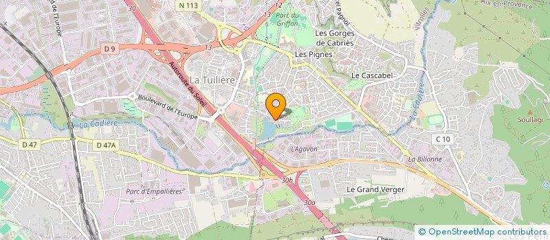 localisation de l'entreprise MADAME LUDIVINE GALVEZ à VITROLLES