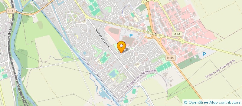 localisation de l'entreprise MADAME LUDIVINE GARNIER  CHALONS-EN-CHAMPAGNE