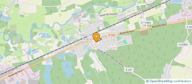 localisation de l'entreprise MADAME LUDIVINE GARNIER à SAINT-MARS-LA-BRIERE
