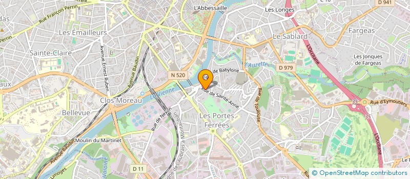 localisation de l'entreprise MADAME LUDIVINE GAUTHIER à LIMOGES