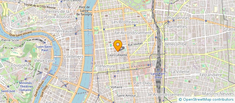 localisation de l'entreprise MADAME LUDIVINE GENIN à LYON