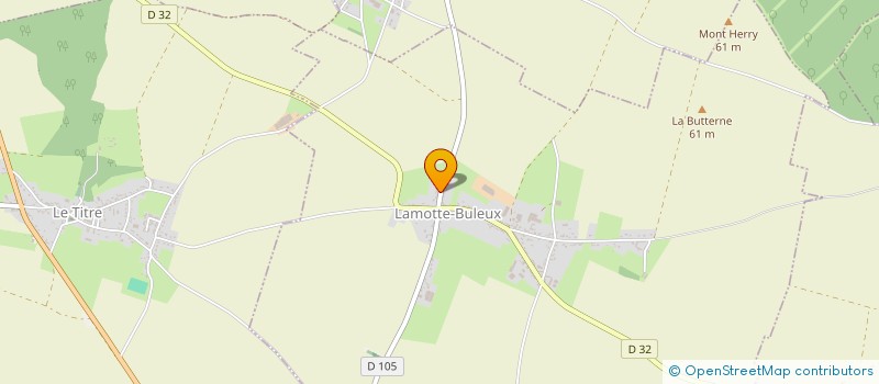 localisation de l'entreprise MADAME LUDIVINE GERVOIS  LAMOTTE-BULEUX