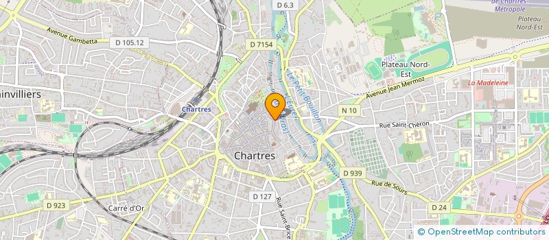 localisation de l'entreprise MADAME LUDIVINE GINI à CHARTRES