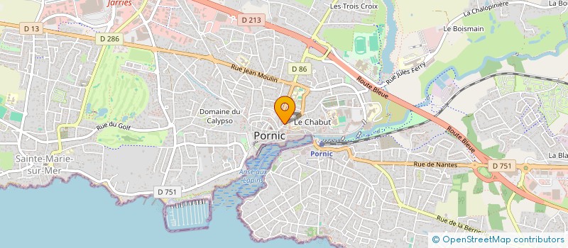 localisation de l'entreprise MADAME LUDIVINE GIRAUDET  PORNIC