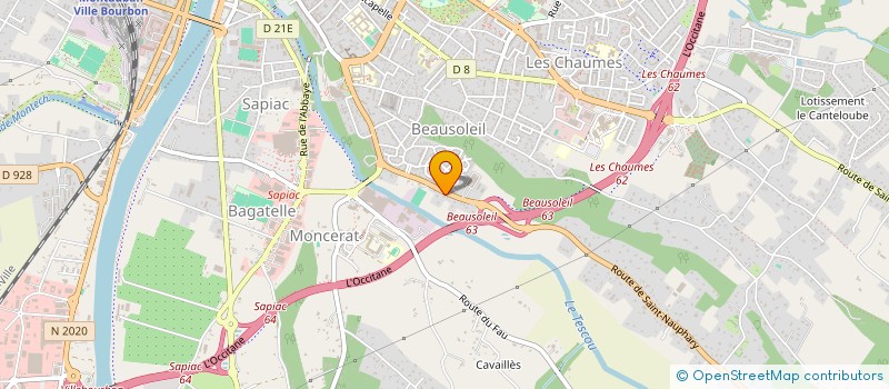 localisation de l'entreprise MADAME LUDIVINE GLAVIEUX  BRESSOLS