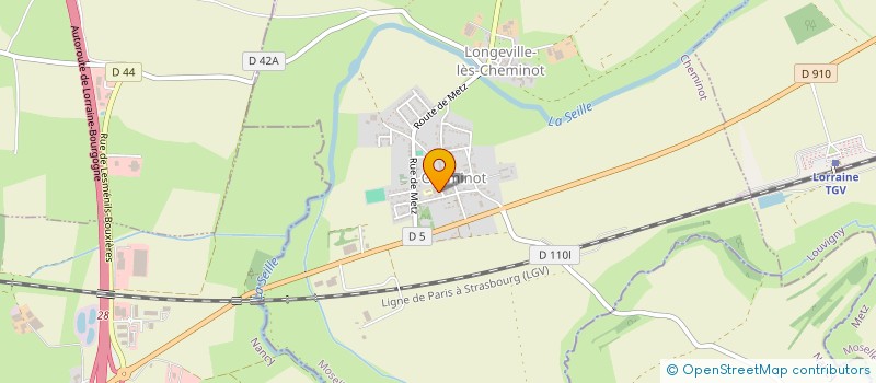 localisation de l'entreprise MADAME LUDIVINE GODEFERT à CHEMINOT