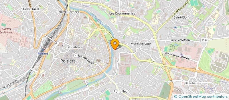 localisation de l'entreprise MADAME LUDIVINE GONTHIER à POITIERS