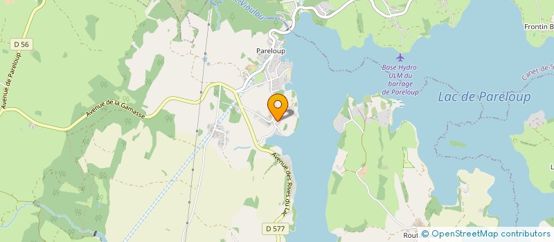 localisation de l'entreprise MADAME LUDIVINE GOUANI  ARVIEU