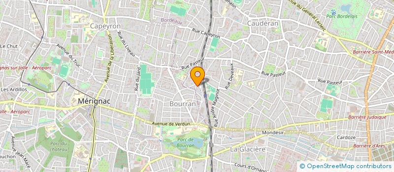 localisation de l'entreprise MADAME LUDIVINE GRARDEL  BORDEAUX