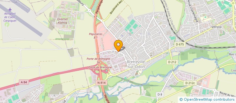 localisation de l'entreprise MADAME LUDIVINE GUESDON  BRETTEVILLE-SUR-ODON