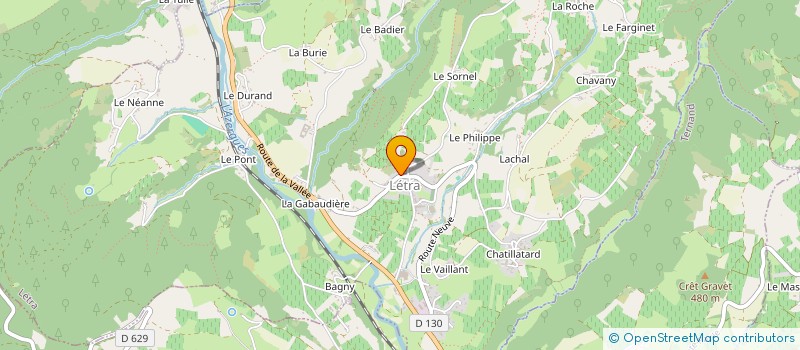 localisation de l'entreprise MADAME LUDIVINE GUYOT  LETRA