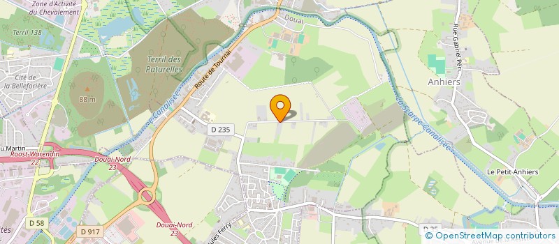 localisation de l'entreprise MADAME LUDIVINE HAEGEMAN  DOUAI