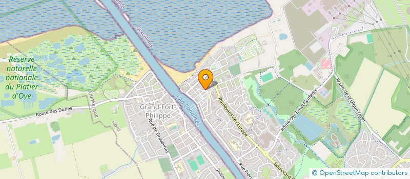 localisation de l'entreprise MADAME LUDIVINE HANSCOTTE à GRAVELINES