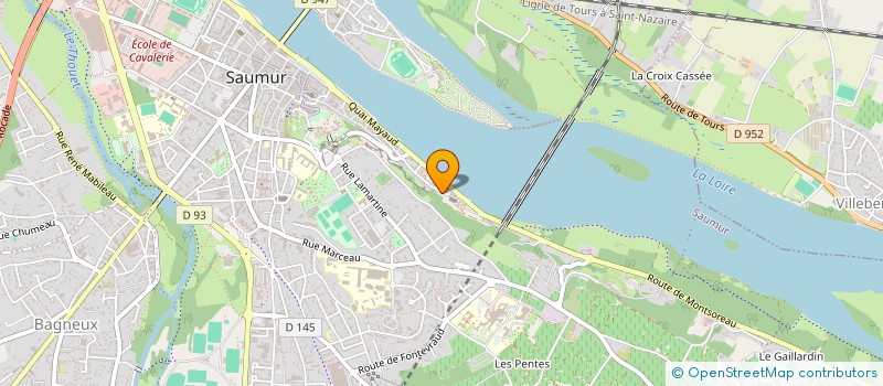 localisation de l'entreprise MADAME LUDIVINE HARRIAU  SAUMUR