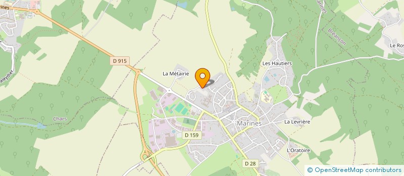 localisation de l'entreprise MADAME LUDIVINE HECQUET  MARINES