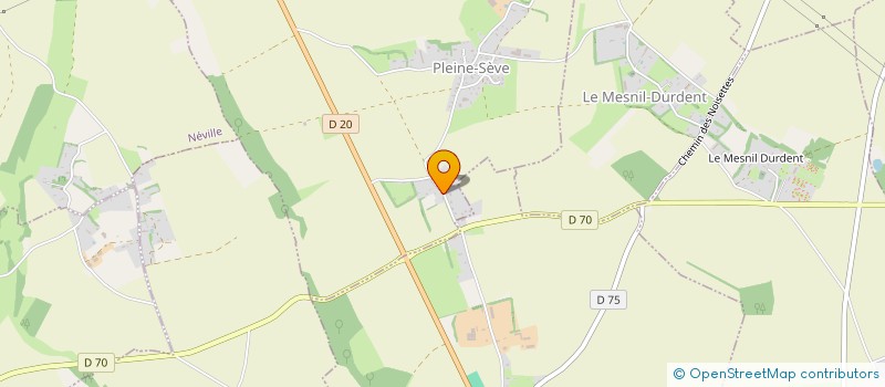 localisation de l'entreprise MADAME LUDIVINE HERMENT  PLEINE-SEVE