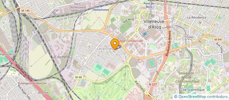 localisation de l'entreprise MADAME LUDIVINE HIEN à LILLE