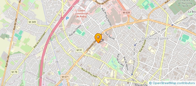 localisation de l'entreprise MADAME LUDIVINE HOSTYN  TOURCOING