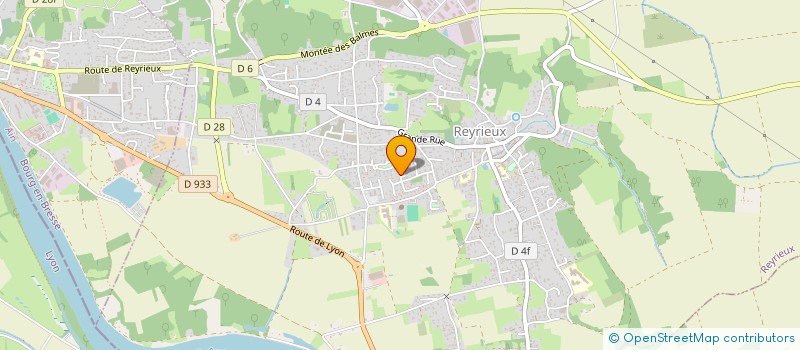 localisation de l'entreprise MADAME LUDIVINE HOUDOUX à REYRIEUX