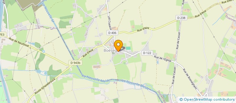 localisation de l'entreprise MADAME LUDIVINE HUYGHE  HAVERSKERQUE