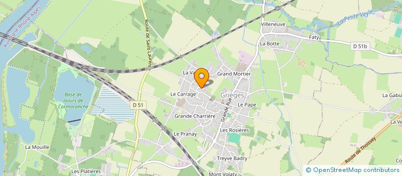 localisation de l'entreprise MADAME LUDIVINE HYVERNAT  SAINT-ALBAIN