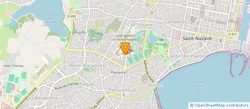 localisation de l'entreprise MADAME LUDIVINE JOUAN à SAINT-NAZAIRE