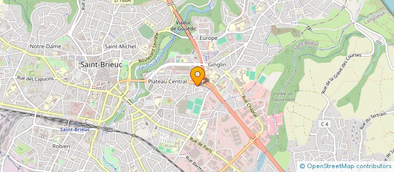 localisation de l'entreprise MADAME LUDIVINE JOUAN à SAINT-BRIEUC