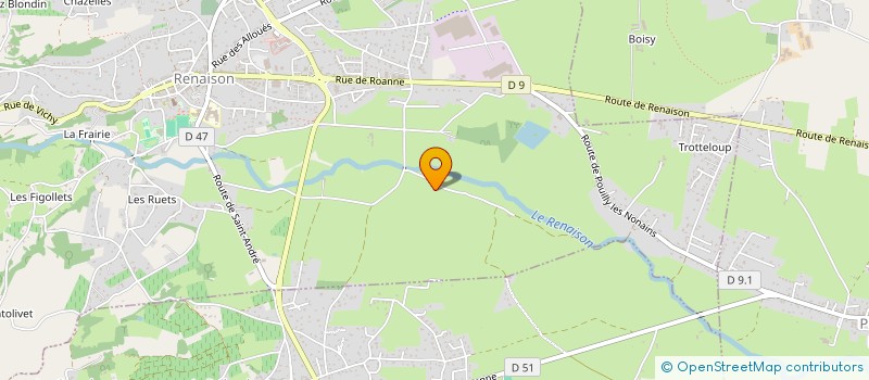 localisation de l'entreprise MADAME LUDIVINE JUILLIARD  RENAISON