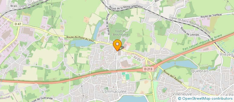 localisation de l'entreprise MADAME LUDIVINE JULIO à SAINT-NAZAIRE