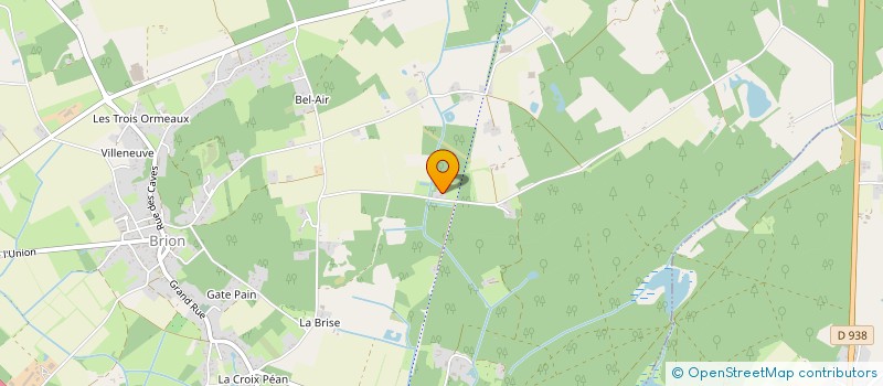 localisation de l'entreprise MADAME LUDIVINE KERHAULT  LES BOIS D'ANJOU