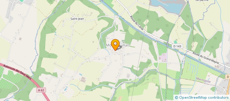 localisation de l'entreprise MADAME LUDIVINE LAHONTA  MONTPOUILLAN