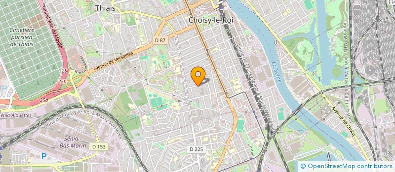 localisation de l'entreprise MADAME LUDIVINE LANDRE à CHOISY-LE-ROI