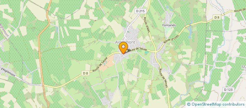 localisation de l'entreprise MADAME LUDIVINE LANGUE  AIGREMONT