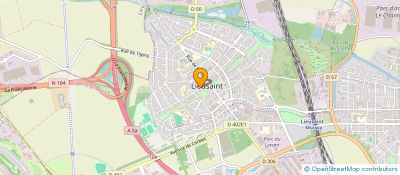 localisation de l'entreprise MADAME LUDIVINE LANSEMENT  LIEUSAINT