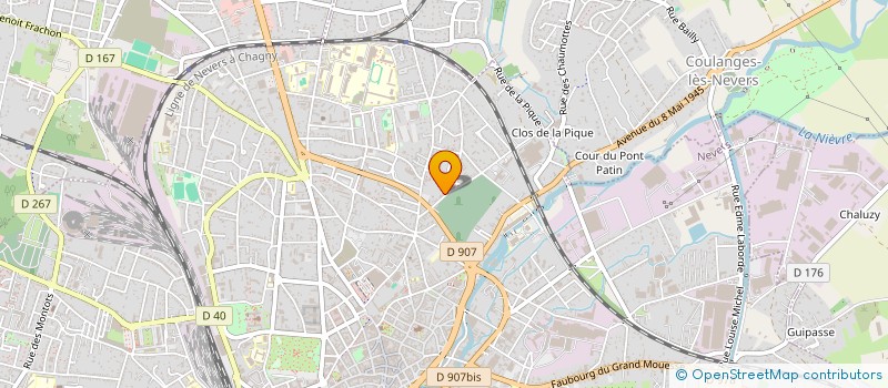 localisation de l'entreprise MADAME LUDIVINE LANTIER à NEVERS