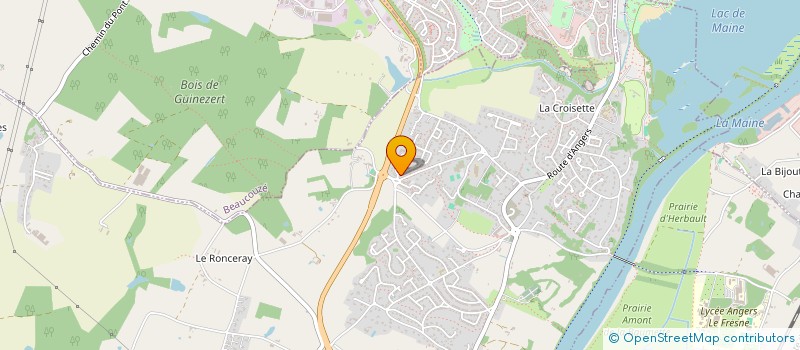 localisation de l'entreprise MADAME LUDIVINE LE LAY  BOUCHEMAINE