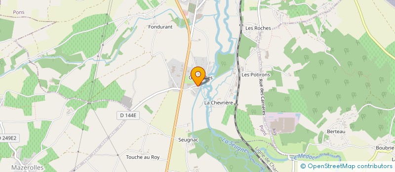 localisation de l'entreprise MADAME LUDIVINE LE MEUR  PONS