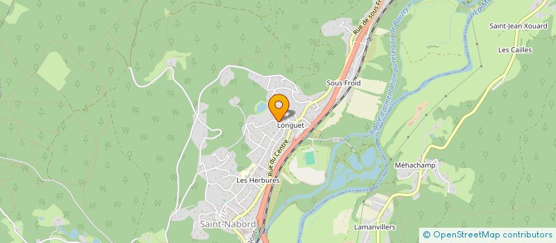 localisation de l'entreprise MADAME LUDIVINE LE SAGE  SAINT-NABORD