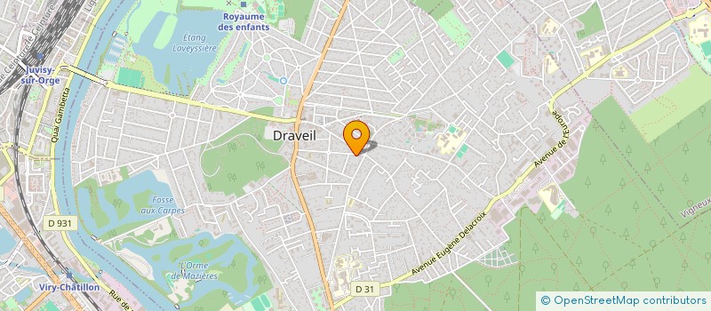 localisation de l'entreprise MADAME LUDIVINE LECUREUR à DRAVEIL