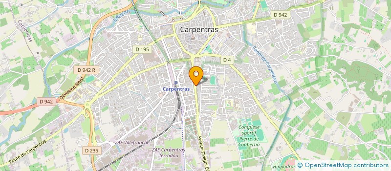 localisation de l'entreprise MADAME LUDIVINE LEDUC à CARPENTRAS