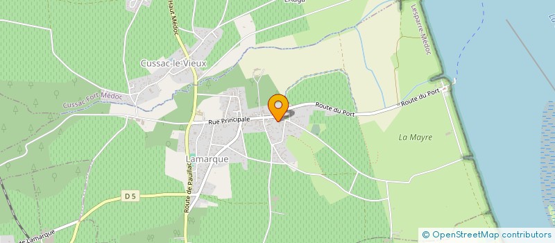 localisation de l'entreprise MADAME LUDIVINE LEFAURE  LAMARQUE