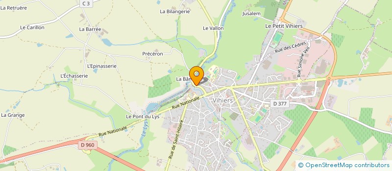 localisation de l'entreprise MADAME LUDIVINE LEGAULT à LYS-HAUT-LAYON