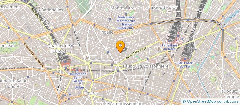 localisation de l'entreprise MADAME LUDIVINE LEPRETRE  PARIS