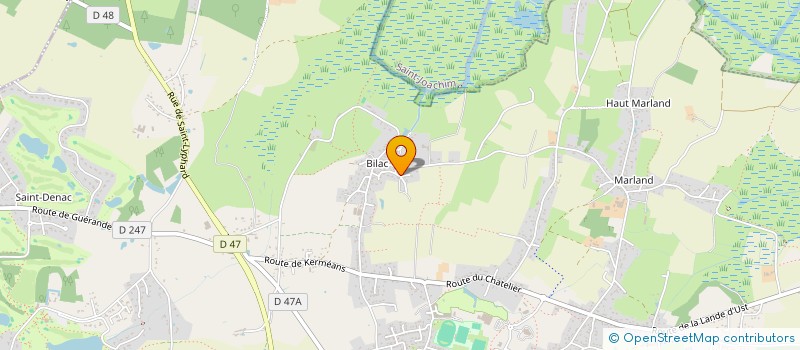 localisation de l'entreprise MADAME LUDIVINE LESCOP à SAINT-ANDRE-DES-EAUX