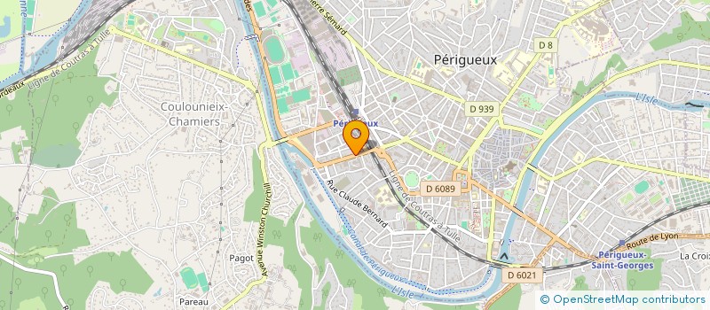 localisation de l'entreprise MADAME LUDIVINE LEUVREY  SAINT-ASTIER