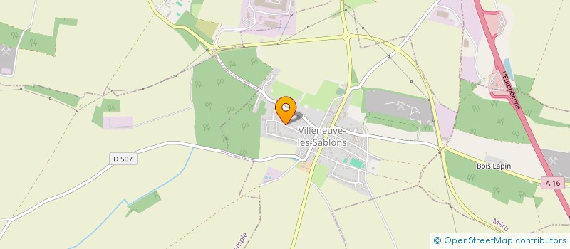 localisation de l'entreprise MADAME LUDIVINE LIPPENS  VILLENEUVE-LES-SABLONS